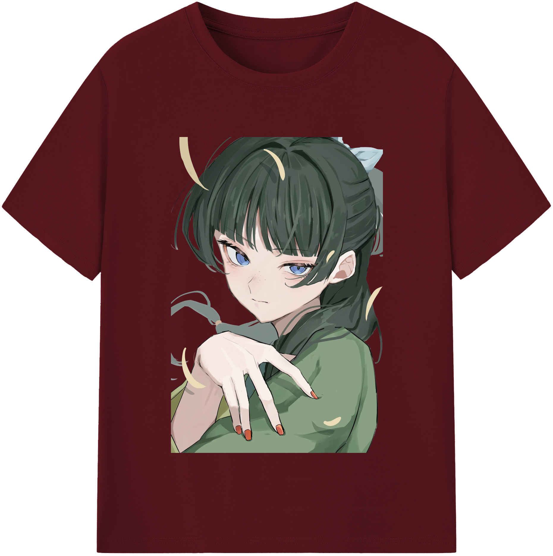 （画像用） 薬屋のひとりごと The Apothecary Diaries 綿100％半袖Tシャツ（フロントプリント）
